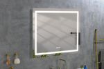 36x 36Inch LED Mirror Bathroom Vanity Mirrors with Lights, Wall Mounted Anti-Fog Memory Large Dimmable Front Light Makeup Mirror