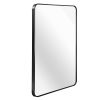 Black 24 "x36" Rectangular Bathroom Wall Mirror