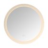 24 Inch Switch-Held Memory LED Mirror, Wall-Mounted Vanity Mirrors, Bathroom Anti-Fog Mirror, Dimmable Bathroom Mirror