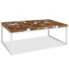 Coffee Table Teak Resin 43.3"x23.6"x15.7"