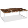 Coffee Table Teak Resin 43.3"x23.6"x15.7"