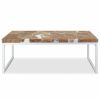 Coffee Table Teak Resin 43.3"x23.6"x15.7"