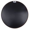 Gold 36 Inch Metal Round Bathroom Mirror