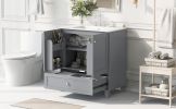 30" Premium Bathroom Vanity Set with Ceramic Sink and Ample Storage Space - Ideal for Small Bathrooms