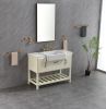 42 x 24Inch LED Mirror Bathroom Vanity Mirror with Back Light, Wall Mount Anti-Fog Memory Large Adjustable Vanity Mirror