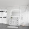 40*24 IN Bathroom Vanity Mirrors , Framed Dimmable Makeup Mirror for Wall, Backlit and Shatterproof, Anti-Fog(Horizontal/Vertical)