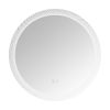 24 Inch Switch-Held Memory LED Mirror, Wall-Mounted Vanity Mirrors, Bathroom Anti-Fog Mirror, Dimmable Bathroom Mirror