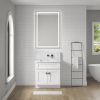 40*24 IN Bathroom Vanity Mirrors , Framed Dimmable Makeup Mirror for Wall, Backlit and Shatterproof, Anti-Fog(Horizontal/Vertical)
