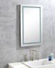 LED Bathroom Mirror 40 "x 26" with Front and Backlight, Large Dimmable Wall Mirrors with Anti-Fog, Memory, 3 Colors, LED Vanity Mirror