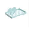 Soap Dish Holder Wall Mounted Heart Shaped Bathroom Storage Plate Tray Holder Case Soap Bathroom Shower Kitchen Washroom Shelf Storage Organizer