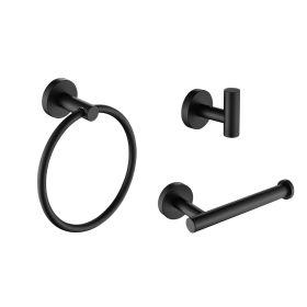 3 - Piece Bathroom Hardware Set (Color: as Pic)