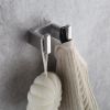 Bathroom Hardware Set Brushed Nickel 4-Pieces Bathroom Towel Rack 24 Inches Adjustable Bathroom Accessories Set