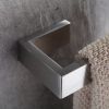 Bathroom Hardware Set Brushed Nickel 4-Pieces Bathroom Towel Rack 24 Inches Adjustable Bathroom Accessories Set