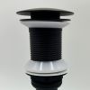 Bathroom Sink Drain without Overflow, Vessel Sink Lavatory Vanity Pop Up Drain Stopper, 304 Stainless Steel