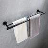 5 Piece Bathroom Towel Rack Set Wall Mount