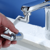 1080° Rotatable Filter Faucet Spray Head Wash Basin Faucet Extender Adapter Anti-Splash Kitchen Tap Extend Bathroom Accessories